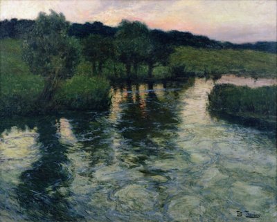 Landscape with a River by Frits Thaulow